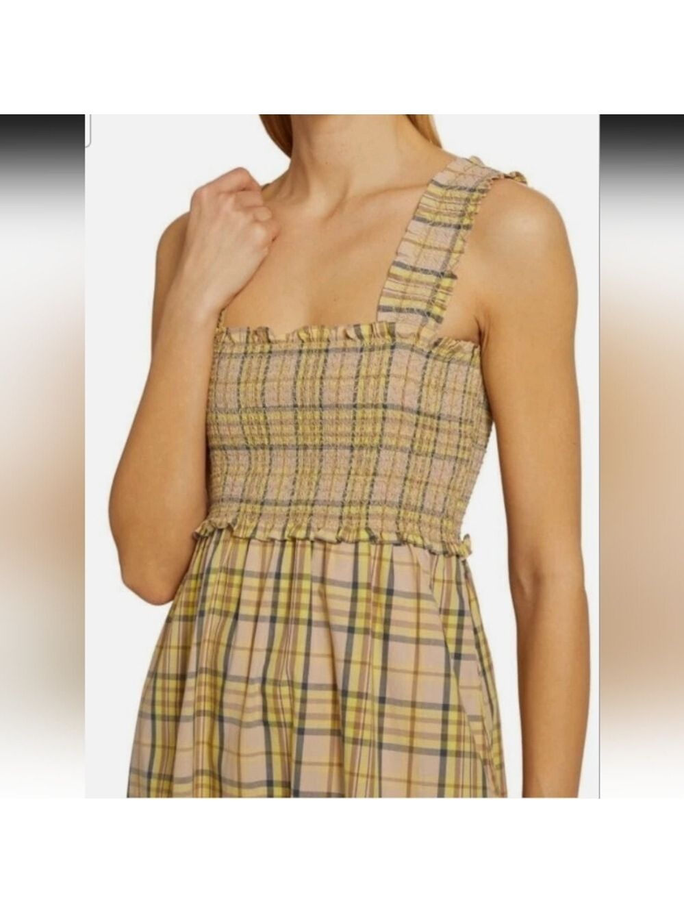 Rails Rumi Dress Sunflower Plaid - Picture 2 of 16